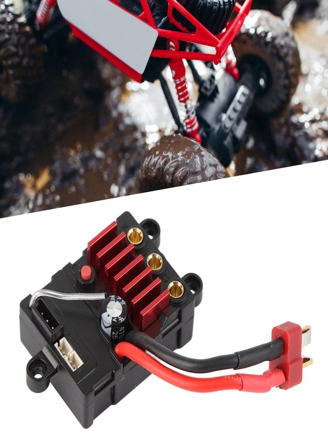 Topyond RC Integrated Brushless ESC Plastic 35A 2S Portable Speed Controller, RC Speed Controller for SCY 16101/16102/16103/16201PRO 1/16 RC Car - Image 4